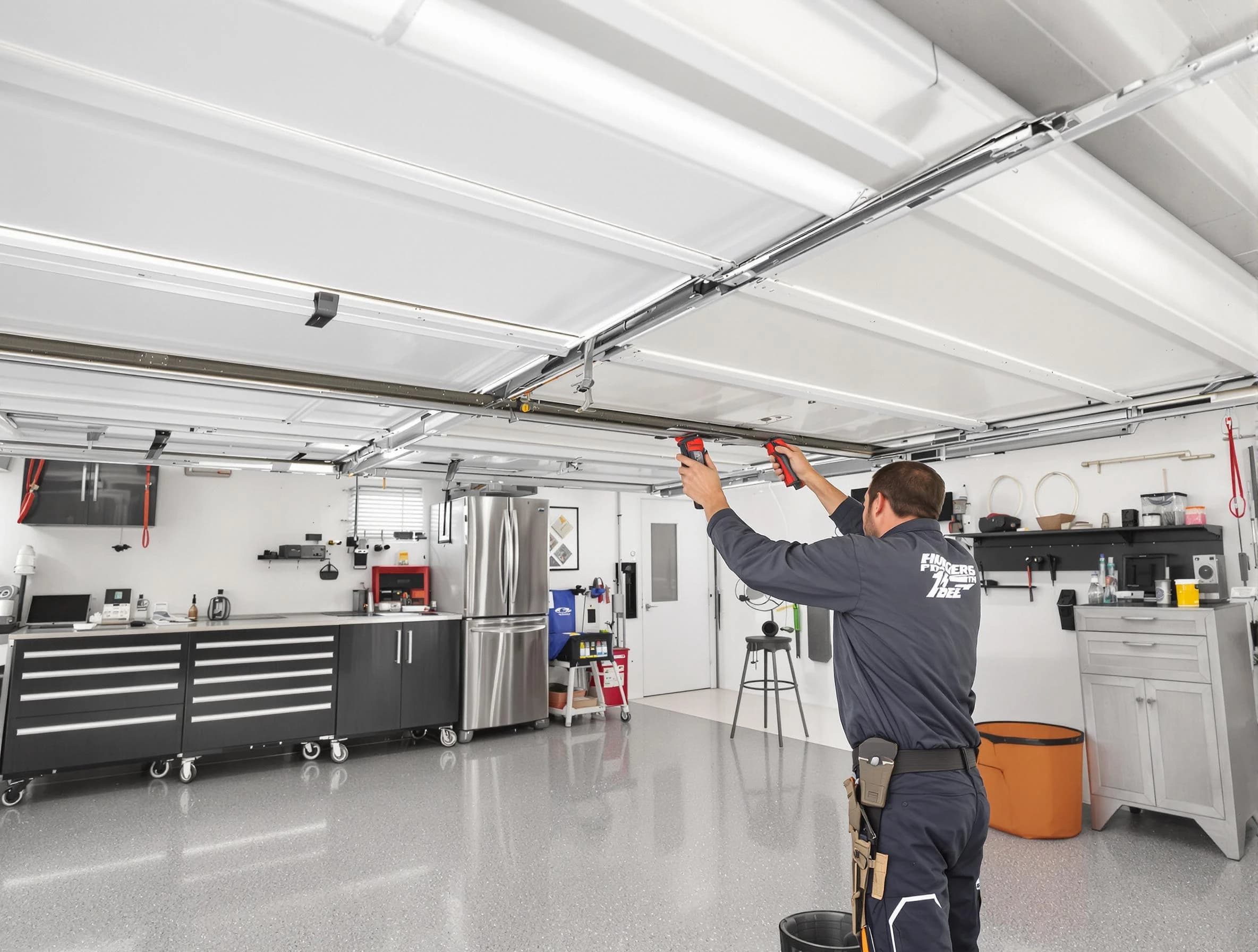 Overhead garage door repair service by Murrysville Garage Door Repair in Murrysville