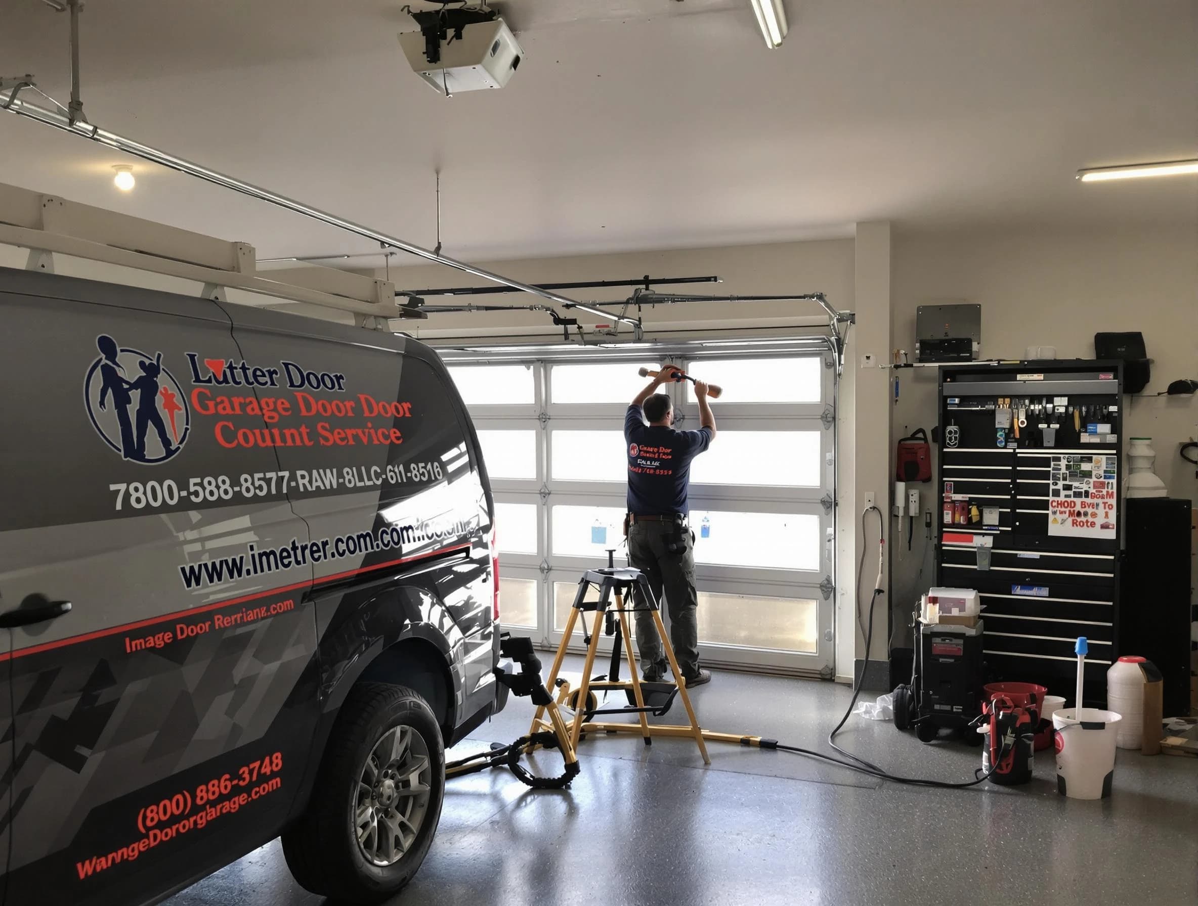 Murrysville Garage Door Repair rapid response team performing same-day repair in Murrysville