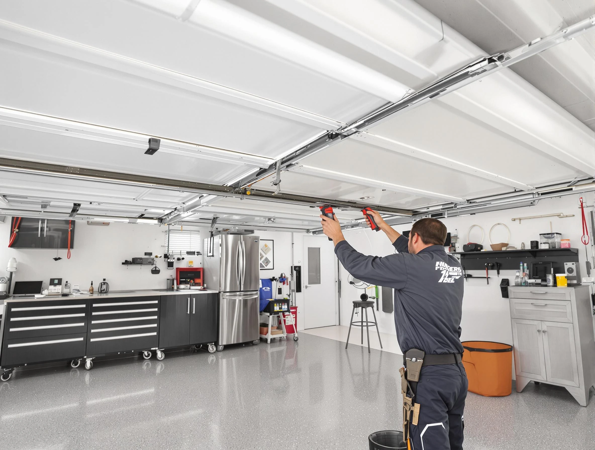 Overhead garage door repair service by Murrysville Garage Door Repair in Murrysville