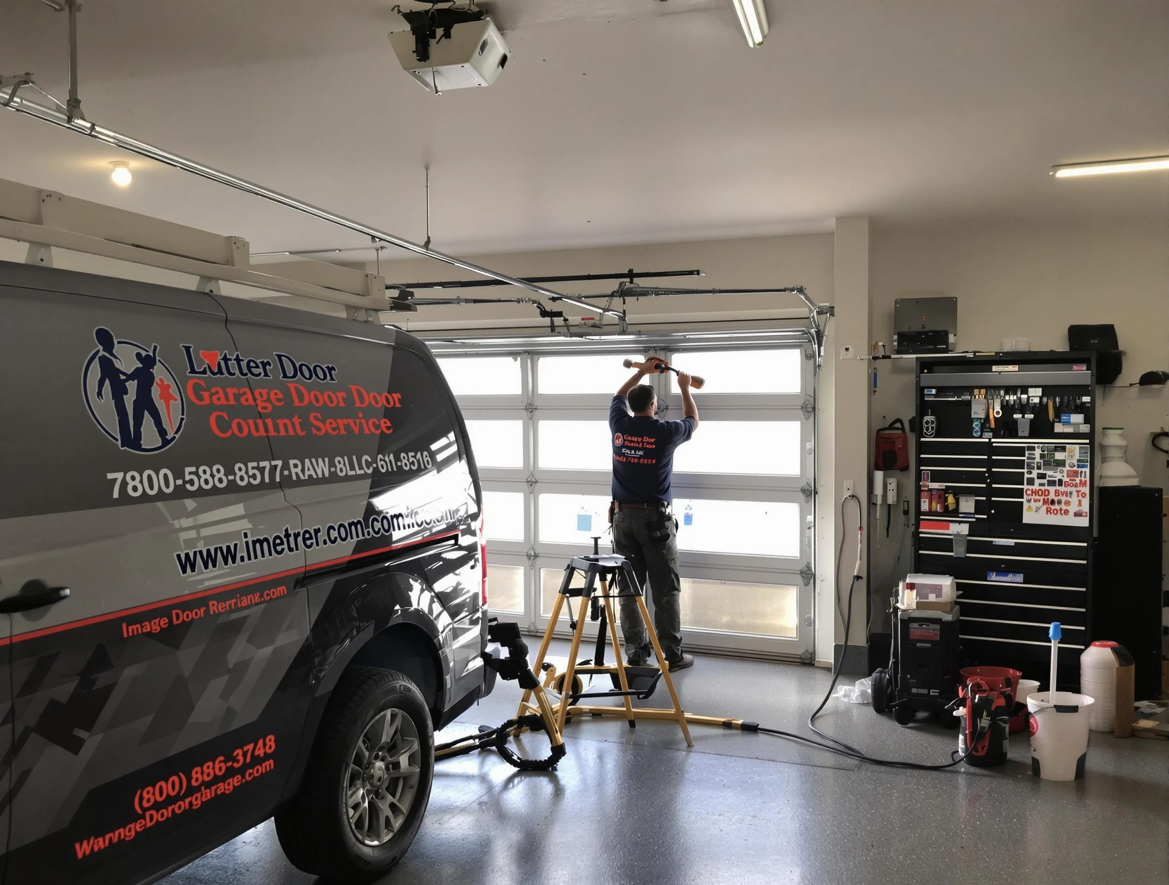 Murrysville Garage Door Repair rapid response team performing same-day repair in Murrysville
